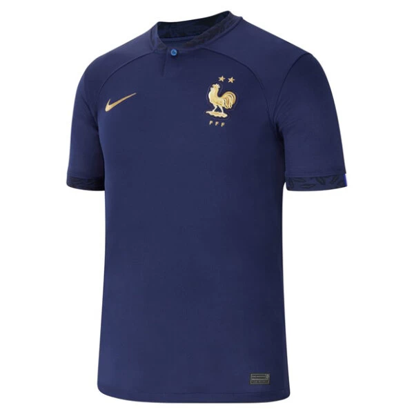 Nike Frankreich 22 Heimtrikot Dunkelblau 7 Nike Frankreich 22 Heimtrikot Dunkelblau – Bild 5