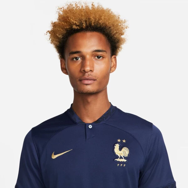 Nike Frankreich 22 Heimtrikot Dunkelblau 9 Nike Frankreich 22 Heimtrikot Dunkelblau – Bild 7