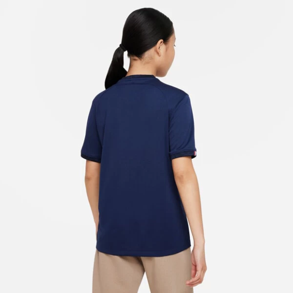 Nike Frankreich 22 Heimtrikot Kinder Dunkelblau 6 Nike Frankreich 22 Heimtrikot Kinder Dunkelblau – Bild 4