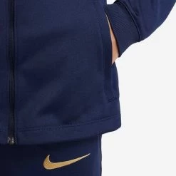 Nike Frankreich Dri-FIT Trainingsanzug Kinder Dunkelblau -Pro Sport Verkauf nike frankreich dri fit trainingsanzug kinder dunkelblau4