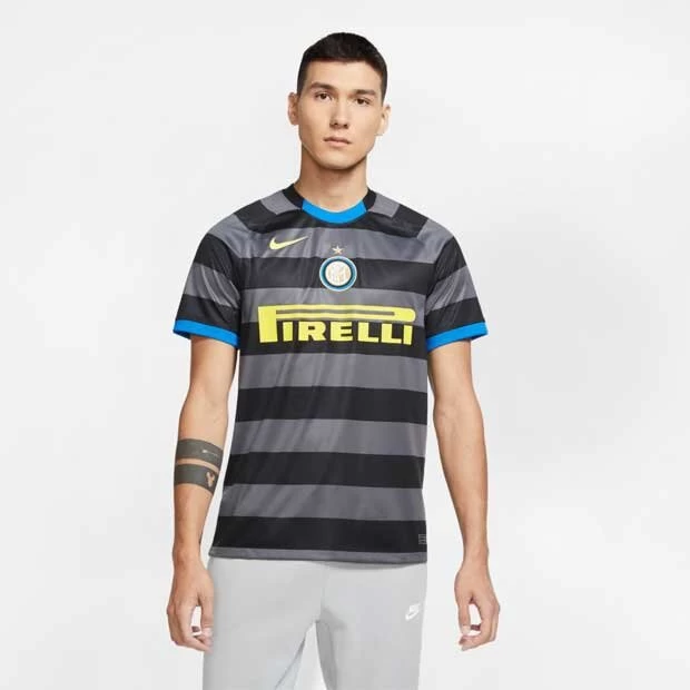 Nike Inter Mailand Stadium 3rd Trikot 2020/2021 Schwarz/grau 3 Nike Inter Mailand Stadium 3rd Trikot 2020/2021 Schwarz/grau