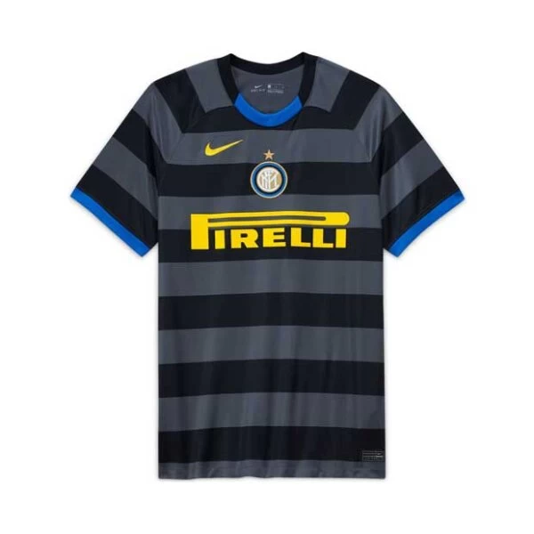 Nike Inter Mailand Stadium 3rd Trikot 2020/2021 Schwarz/grau 7 Nike Inter Mailand Stadium 3rd Trikot 2020/2021 Schwarz/grau – Bild 5