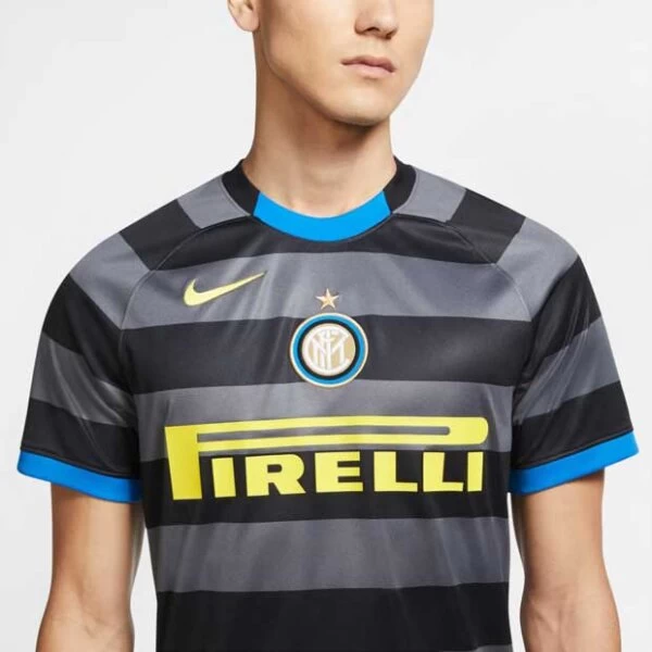 Nike Inter Mailand Stadium 3rd Trikot 2020/2021 Schwarz/grau 9 Nike Inter Mailand Stadium 3rd Trikot 2020/2021 Schwarz/grau – Bild 7