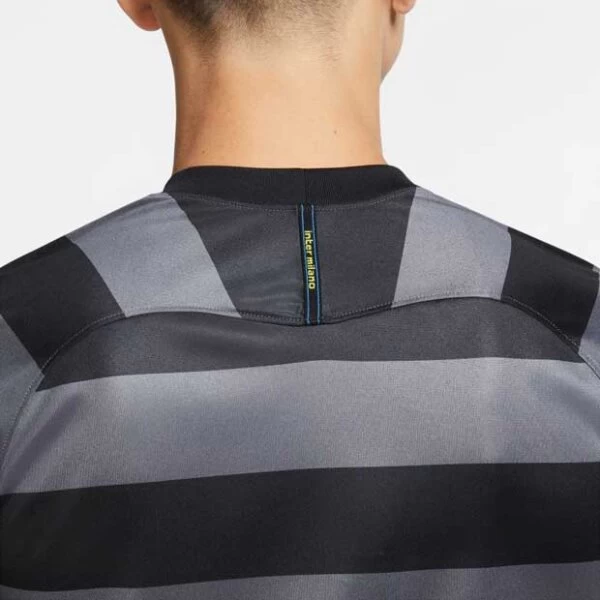 Nike Inter Mailand Stadium 3rd Trikot 2020/2021 Schwarz/grau 10 Nike Inter Mailand Stadium 3rd Trikot 2020/2021 Schwarz/grau – Bild 8