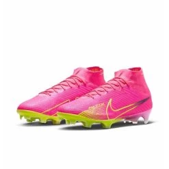 Nike Mercurial Air Zoom Superfly 9 Elite FG Fußballschuh Pink/neongelb -Pro Sport Verkauf nike mercurial air zoom superfly 9 elite fg fussballschuh pink neongelb5