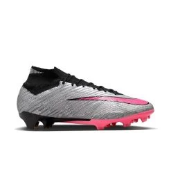 Nike Mercurial Air Zoom Superfly 9 Elite XXV FG Fußballschuh Silber/pink