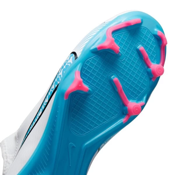 Nike Mercurial Air Zoom Vapor 15 Academy FG Kinderschuh Weiß 9 Nike Mercurial Air Zoom Vapor 15 Academy FG Kinderschuh Weiß – Bild 7