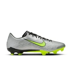 Nike Mercurial Air Zoom Vapor 15 Academy XXV FG Fußballschuh Silber/neongelb