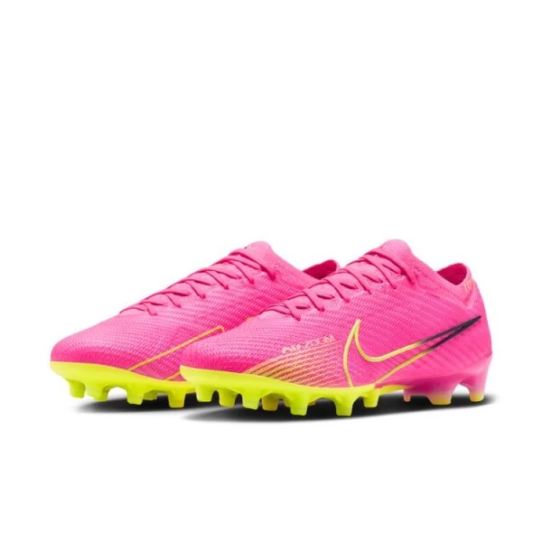 Nike Mercurial Air Zoom Vapor 15 Elite AG Kunstrasenschuh Pink/neongelb 6 Nike Mercurial Air Zoom Vapor 15 Elite AG Kunstrasenschuh Pink/neongelb – Bild 4