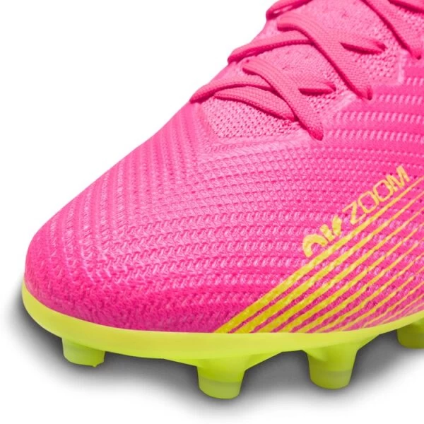 Nike Mercurial Air Zoom Vapor 15 Elite AG Kunstrasenschuh Pink/neongelb 11 Nike Mercurial Air Zoom Vapor 15 Elite AG Kunstrasenschuh Pink/neongelb – Bild 9