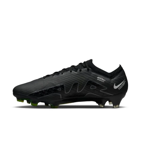 Nike Mercurial Air Zoom Vapor 15 Elite FG Schwarz/grau 8 Nike Mercurial Air Zoom Vapor 15 Elite FG Schwarz/grau – Bild 6