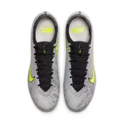 Nike Mercurial Air Zoom Vapor 15 Elite XXV AG Kunstrasenschuh Silber/neongelb -Pro Sport Verkauf nike mercurial air zoom vapor 15 elite xxv ag kunstrasenschuh silber neongelb4