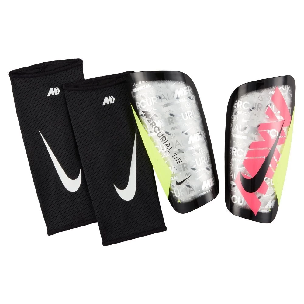 Nike Mercurial Light XXV Schienbeinschoner Silber/pink 3 Nike Mercurial Light XXV Schienbeinschoner Silber/pink