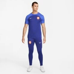 Nike Niederlande Strike Kurzarm-Fussballoberteil Blau -Pro Sport Verkauf nike niederlande strike kurzarm fussballoberteil blau4