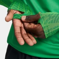 Nike Nigeria Strike Langarm-Fussballoberteil Grün -Pro Sport Verkauf nike nigeria strike langarm fussballoberteil gruen5