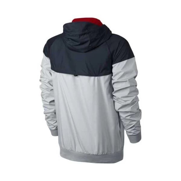 Nike Paris Saint-Germain Authentic Windrunner Grau/schwarz 5 Nike Paris Saint-Germain Authentic Windrunner Grau/schwarz – Bild 3