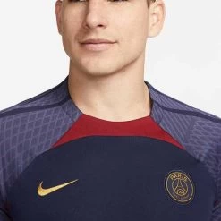 Nike Paris St. Germain Strike Kurzarm-Fußballoberteil Dunkelblau/rot -Pro Sport Verkauf nike paris st germain strike kurzarm fussballoberteil dunkelblau rot3