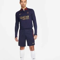 Nike Paris St. Germain Strike Langarm-Fußballoberteil Dunkelblau/rot -Pro Sport Verkauf nike paris st germain strike langarm fussballoberteil dunkelblau rot7