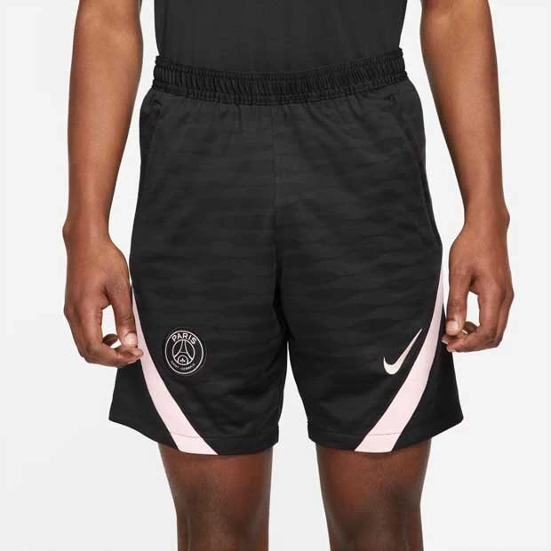 Nike Paris St. Germain Strike Shorts Schwarz/rosa 3 Nike Paris St. Germain Strike Shorts Schwarz/rosa