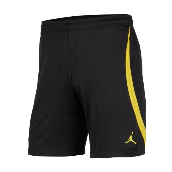 Nike Paris St. Germain X Jordan Shorts Schwarz/gelb 7 Nike Paris St. Germain X Jordan Shorts Schwarz/gelb – Bild 5