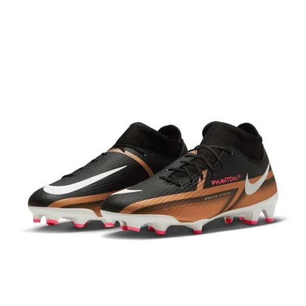Nike Phantom GT 2 Academy DF FG Fussballschuh Gold/schwarz 6 Nike Phantom GT 2 Academy DF FG Fussballschuh Gold/schwarz – Bild 4