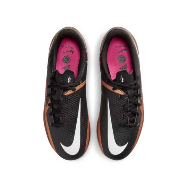 Nike Phantom GT 2 Academy FG Kinderfußballschuh Gold/schwarz 7 Nike Phantom GT 2 Academy FG Kinderfußballschuh Gold/schwarz – Bild 5