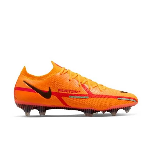 Nike Phantom GT 2 Elite FG Fussballschuh Orange/gelb 4 Nike Phantom GT 2 Elite FG Fussballschuh Orange/gelb – Bild 2