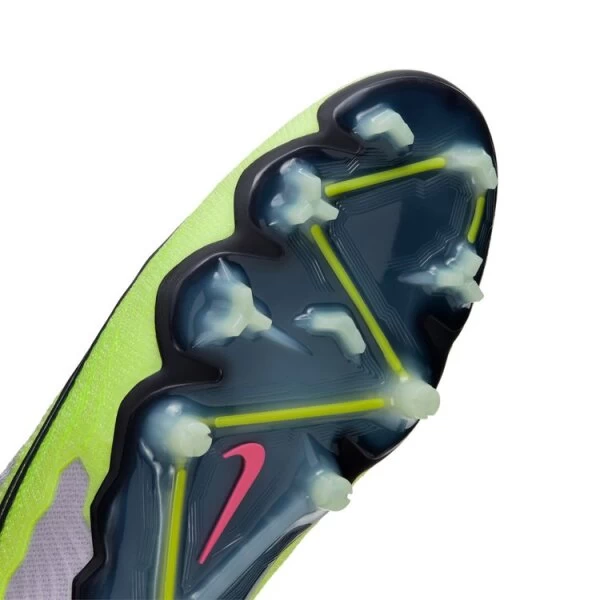 Nike Phantom GX Elite DF FG Fußballschuh Neongelb/lila 10 Nike Phantom GX Elite DF FG Fußballschuh Neongelb/lila – Bild 8