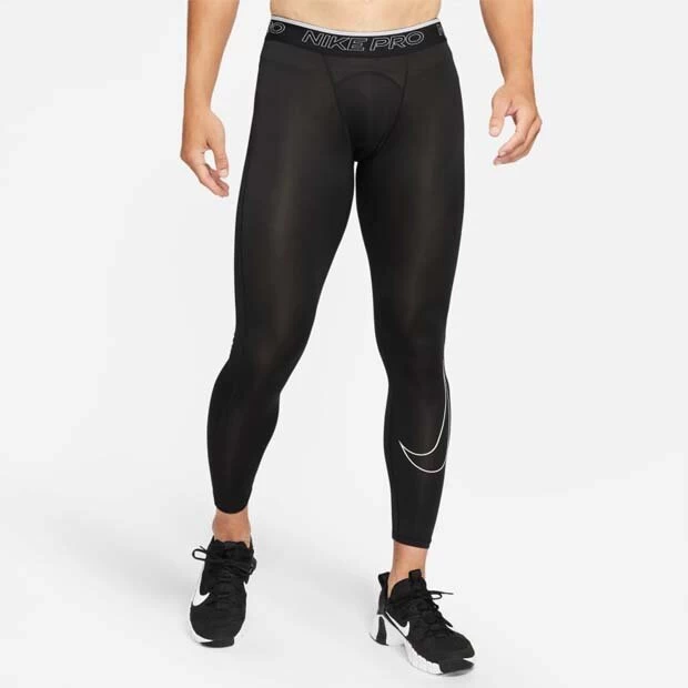 Nike Pro Dri-FIT Funktionshose Schwarz 3 Nike Pro Dri-FIT Funktionshose Schwarz