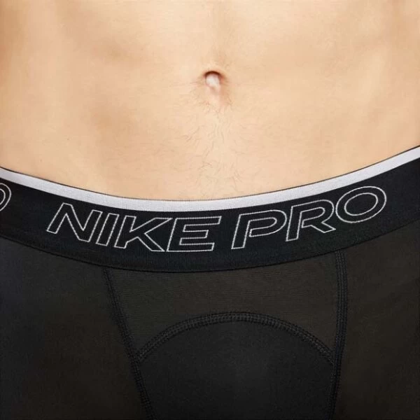 Nike Pro Dri-FIT Funktionshose Schwarz 6 Nike Pro Dri-FIT Funktionshose Schwarz – Bild 4