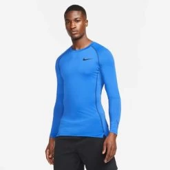 Nike Pro Dri-FIT Funktionsshirt Blau 12 Nike Pro Dri-FIT Funktionsshirt Blau -Pro Sport Verkauf nike pro dri fit funktionsshirt blau 3