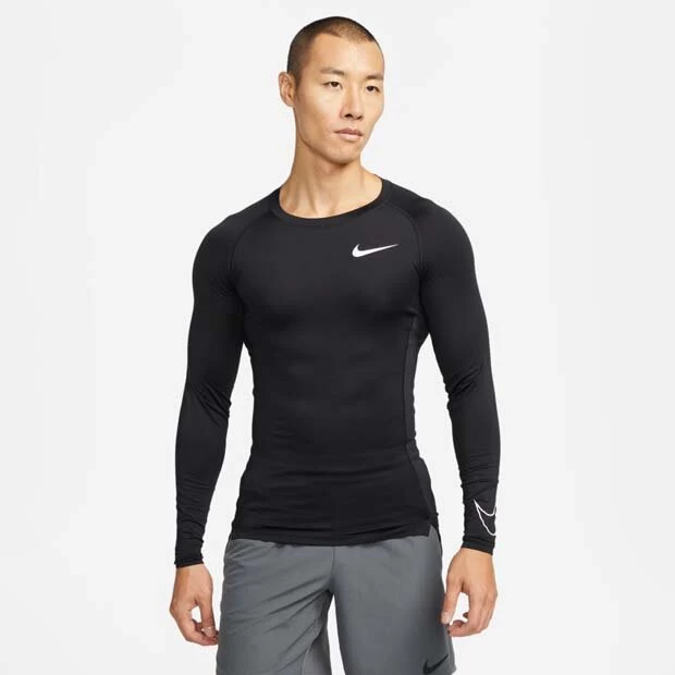 Nike Pro Dri-FIT Funktionsshirt Schwarz 3 Nike Pro Dri-FIT Funktionsshirt Schwarz