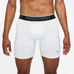 Nike Pro Dri-FIT Funktionsshort Weiß
