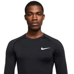 Nike Pro Funktionsshirt Schwarz/weiß -Pro Sport Verkauf nike pro funktionsshirt schwarz weiss5