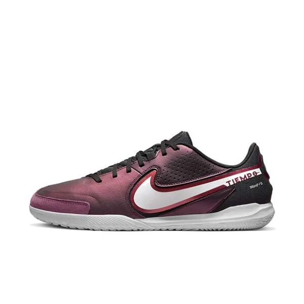 Nike Tiempo Legend 9 Academy IC Hallenschuh Schwarz/lila 5 Nike Tiempo Legend 9 Academy IC Hallenschuh Schwarz/lila – Bild 3