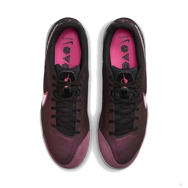 Nike Tiempo Legend 9 Academy IC Hallenschuh Schwarz/lila 8 Nike Tiempo Legend 9 Academy IC Hallenschuh Schwarz/lila – Bild 6