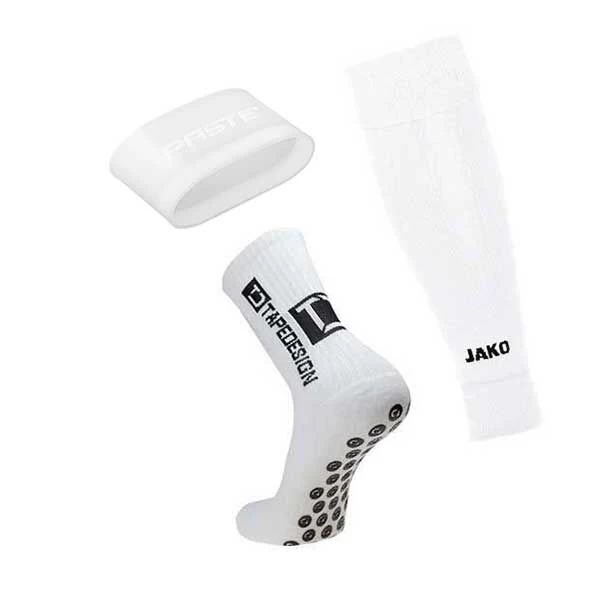 Profi-Set Tapedesign Socke Jako Sleeve Griptape Weiß 4 Profi-Set Tapedesign Socke Jako Sleeve Griptape Weiß – Bild 2