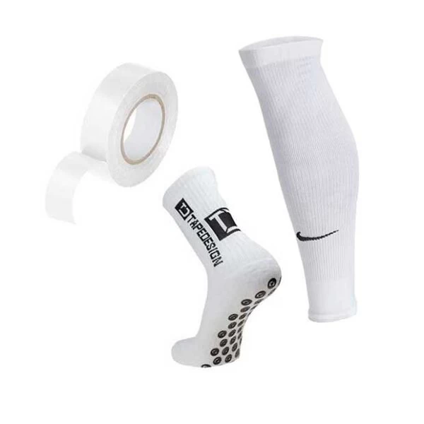 Profi-Set Tapedesign Socke Nike Sleeve Tape Weiß 4 Profi-Set Tapedesign Socke Nike Sleeve Tape Weiß – Bild 2
