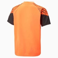 Puma IndividualCUP Kurzarm-Top Kinder Orange/schwarz -Pro Sport Verkauf puma individualcup kurzarm top kinder orange schwarz2