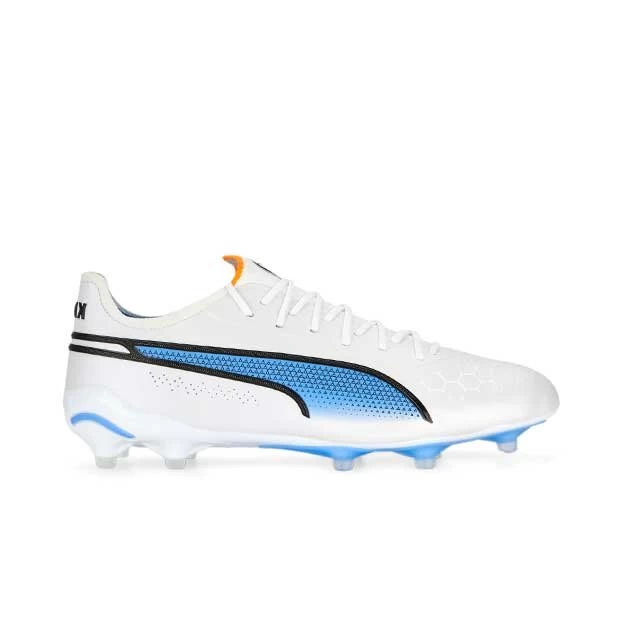 Puma King Ultimate FG/AG Fussballschuh Weiß/blau 3 Puma King Ultimate FG/AG Fussballschuh Weiß/blau