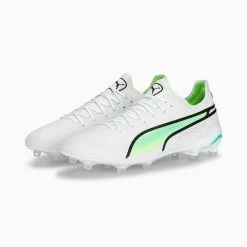 Puma King Ultimate FG/AG Fussballschuh Weiß/neongelb -Pro Sport Verkauf puma king ultimate fg ag fussballschuh weiss neongelb2