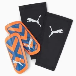 Puma Ultra Flex Schienbeinschoner Orange/blau