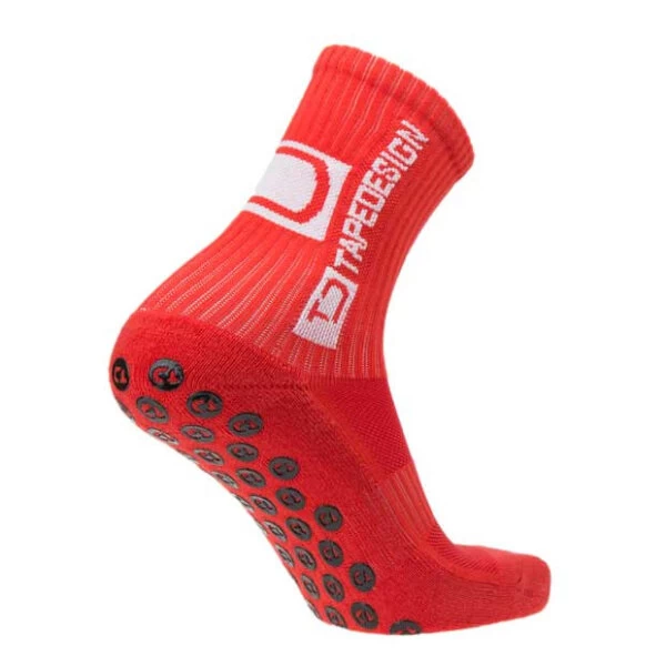 Tapedesign Socken Classic Rot 7 Tapedesign Socken Classic Rot – Bild 5